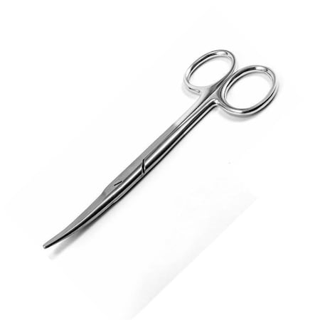 Mayo Scissors, Curved, Economy, 5.5in, Each